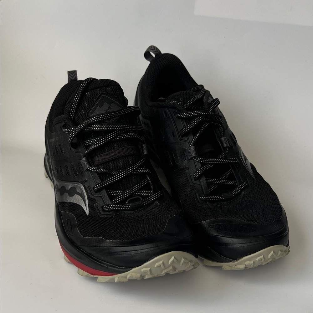 Saucony Pwr Trac Formfit Men’s Black Athletic Shoes - 8.5
